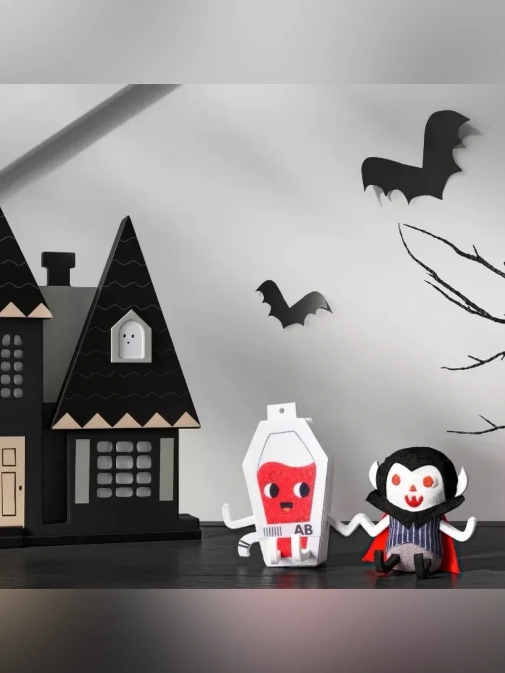 Target Halloween Hyde & Eek! Dracula & Blood Duo Felt Figures Halloween 2024